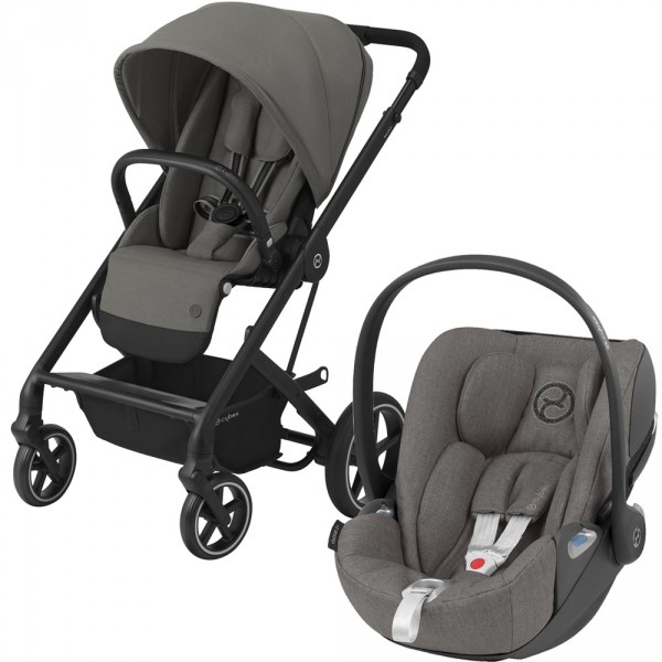 Pack Poussette Duo Balios S Lux Black Cloud Z I Size Soho Grey De