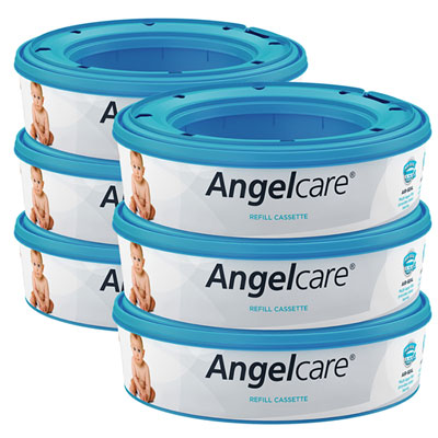 Angelcare - Dress Up - Recharge Octogonale pour Poubelle à Couche Dress up/Essential  - 1 unité : : Bébé et Puériculture