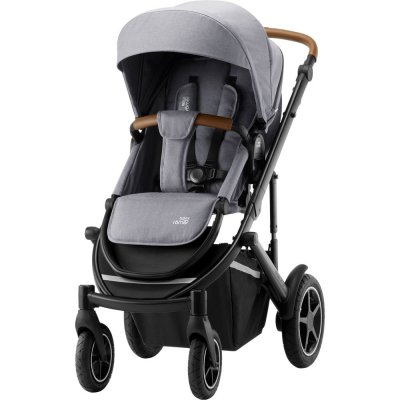 BRITAX Poussette 4 roues smile 3 frost grey/brown