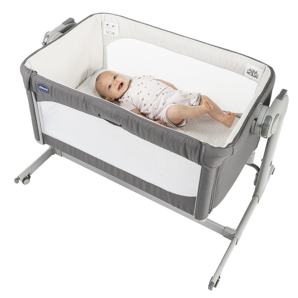 Berceau cododo next 2 me magic moongrey de Chicco sur allobébé