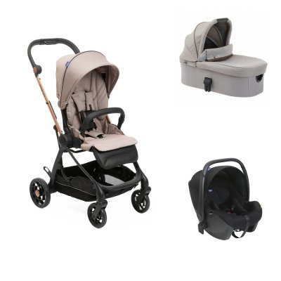 CHICCO Poussette trio one4ever desert taupe