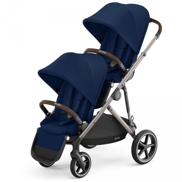 Poussette double gazelle s bronze de Cybex au meilleur prix sur allobébé