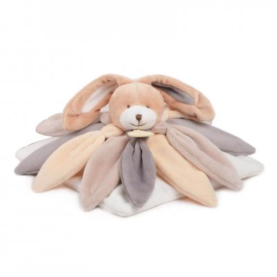 DOUDOU ET COMPAGNIE Doudou collector lapin taupe