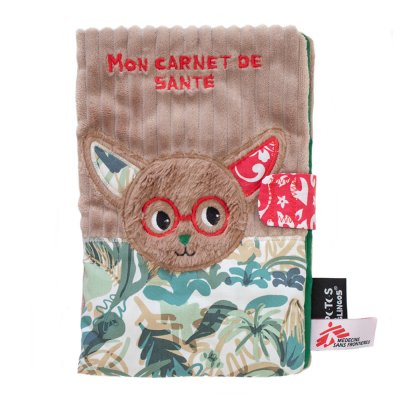 Protege Carnet De Sante Chat Gris Les Moustaches De Moulin Roty Sur Allobebe