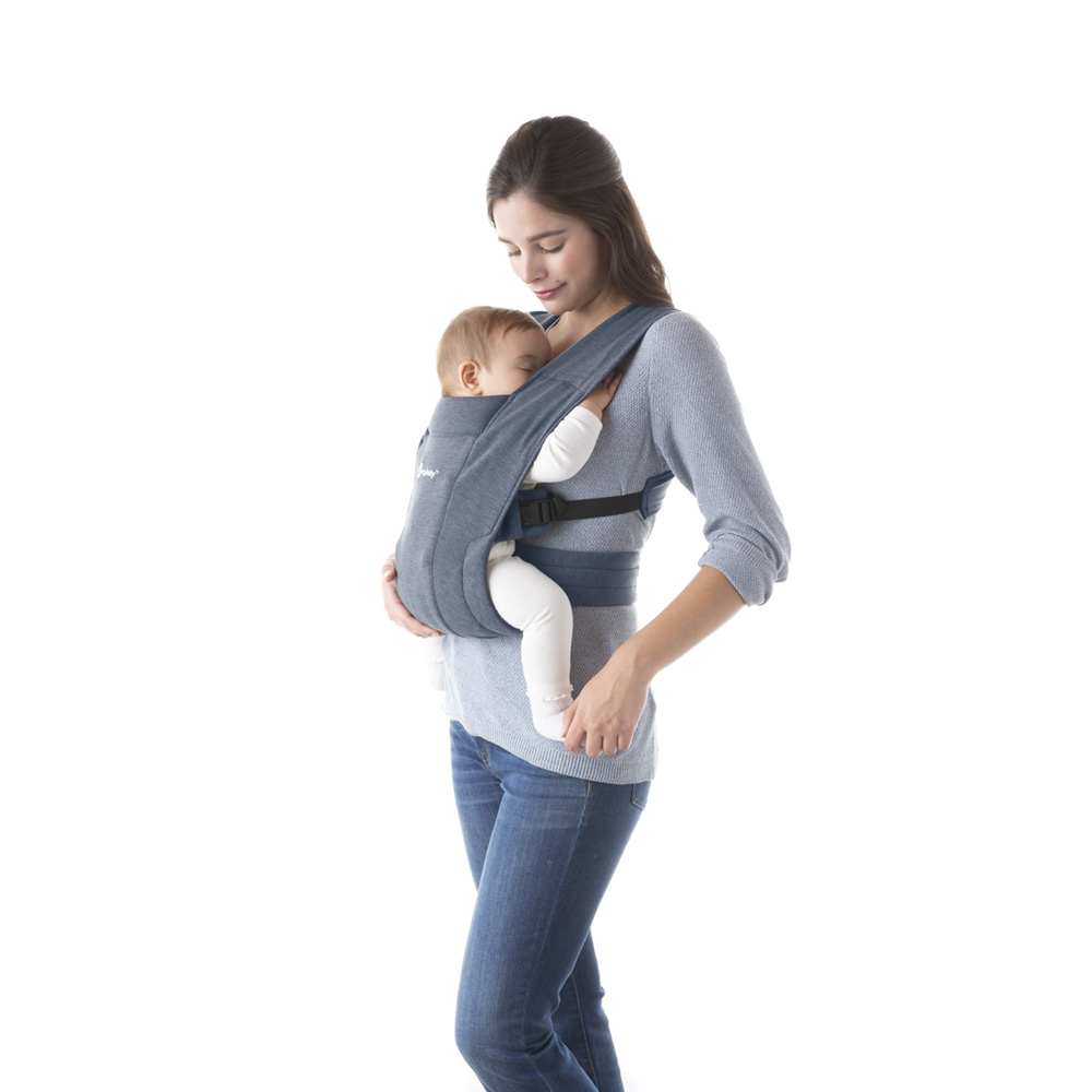 Porte bébé embrace soft air mesh noir délavé Ergobaby