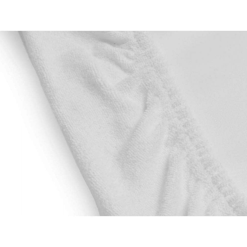 Drap housse molleton 50 x 90 cm white de Jollein sur allobébé