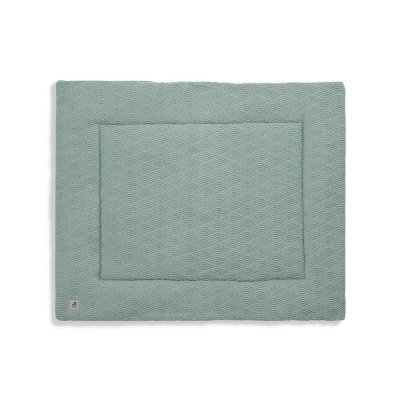 jollein Housse de matelas à langer River knit ash green 50x70 cm