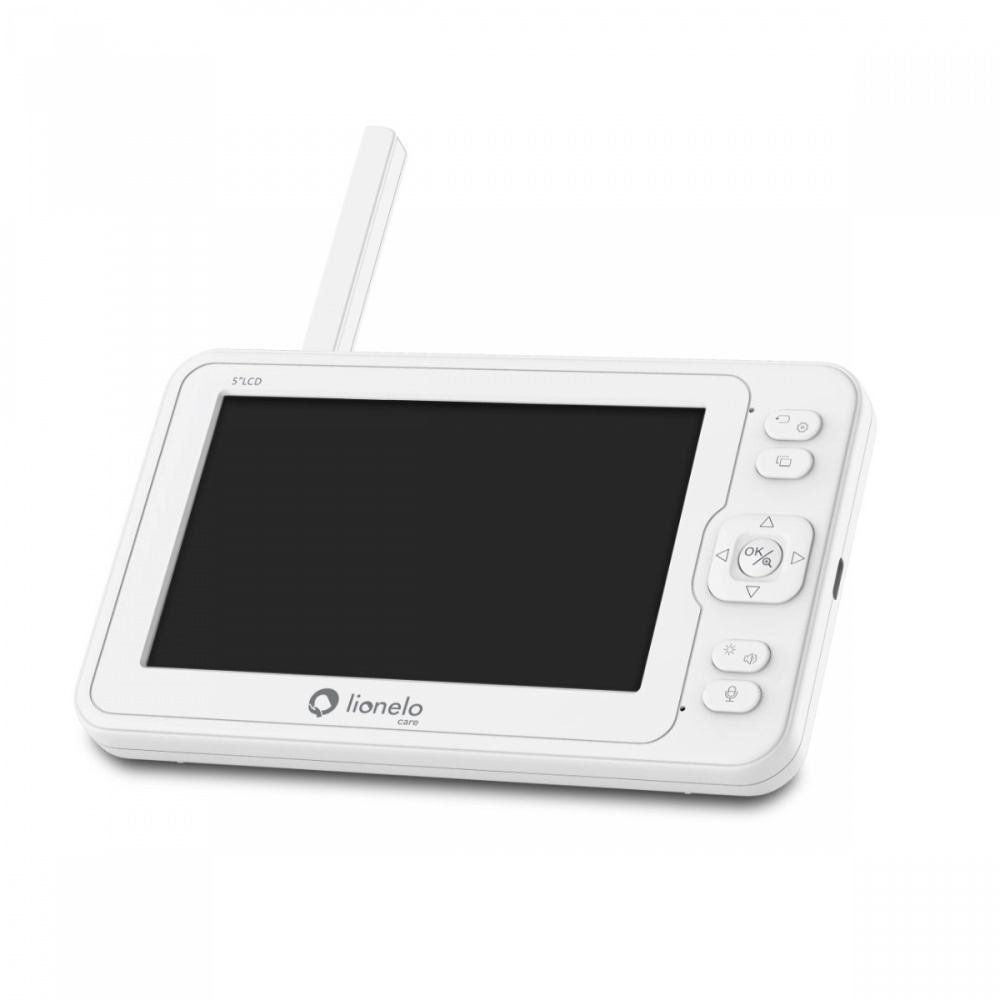 Babyphone vidéo connecté smart white de Lionelo sur allobébé