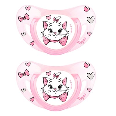TIGEX 2 sucettes physiologiques silicone 18-36m marie les aristochats