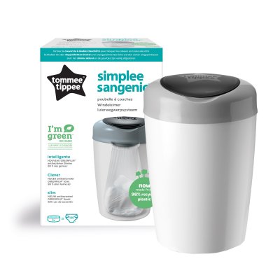 Pack poubelle à couches Sangenic Tommee Tippee + 6 recharges