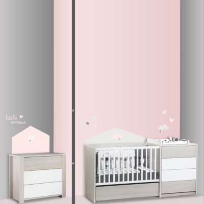 SAUTHON BABY DECO Stickers chambre bébé home lilibelle