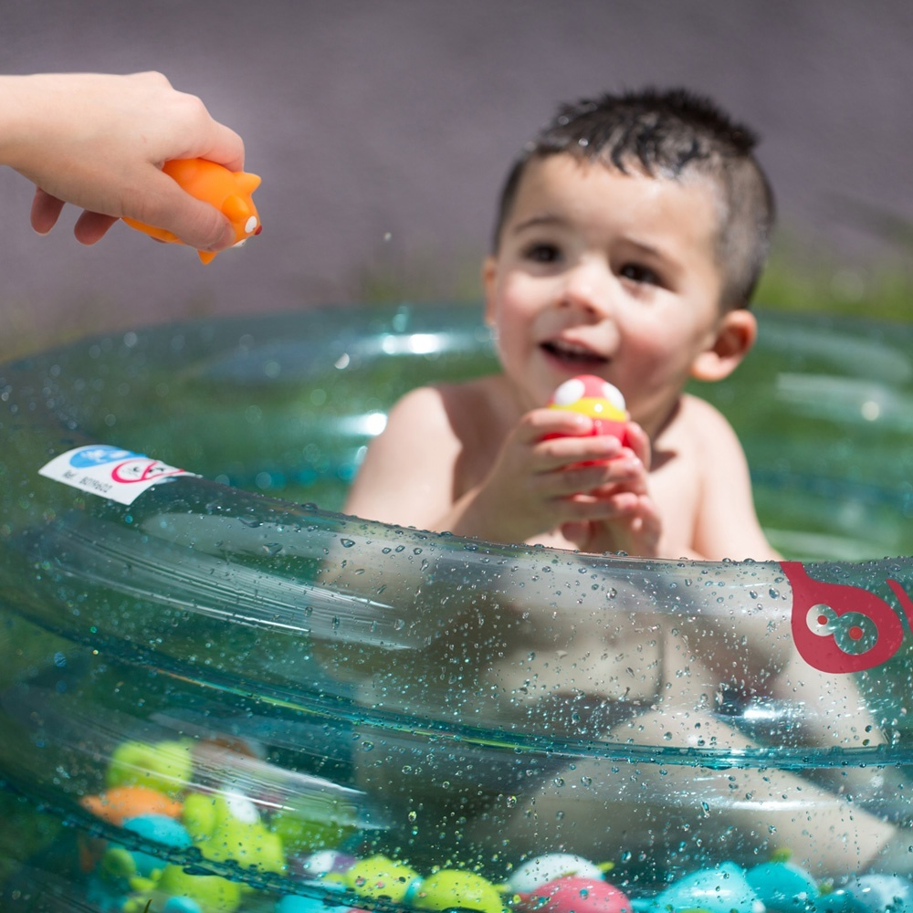 Babymoov Baignoire Gonflable Évolutive Aqua pour enfant : : Bébé  et Puériculture