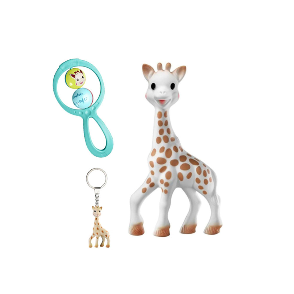 Coffret « eveil des sens » sophie la girafe de Vulli sur allobébé