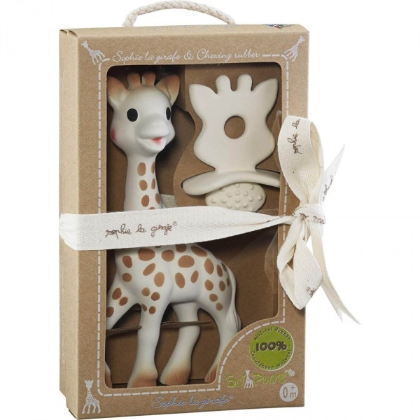 Coffret So'pure Sophie La Girafe + Chewing Rubber De Vulli Sur Allobébé